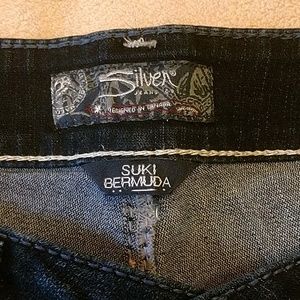 Silver jeans Bermuda shorts